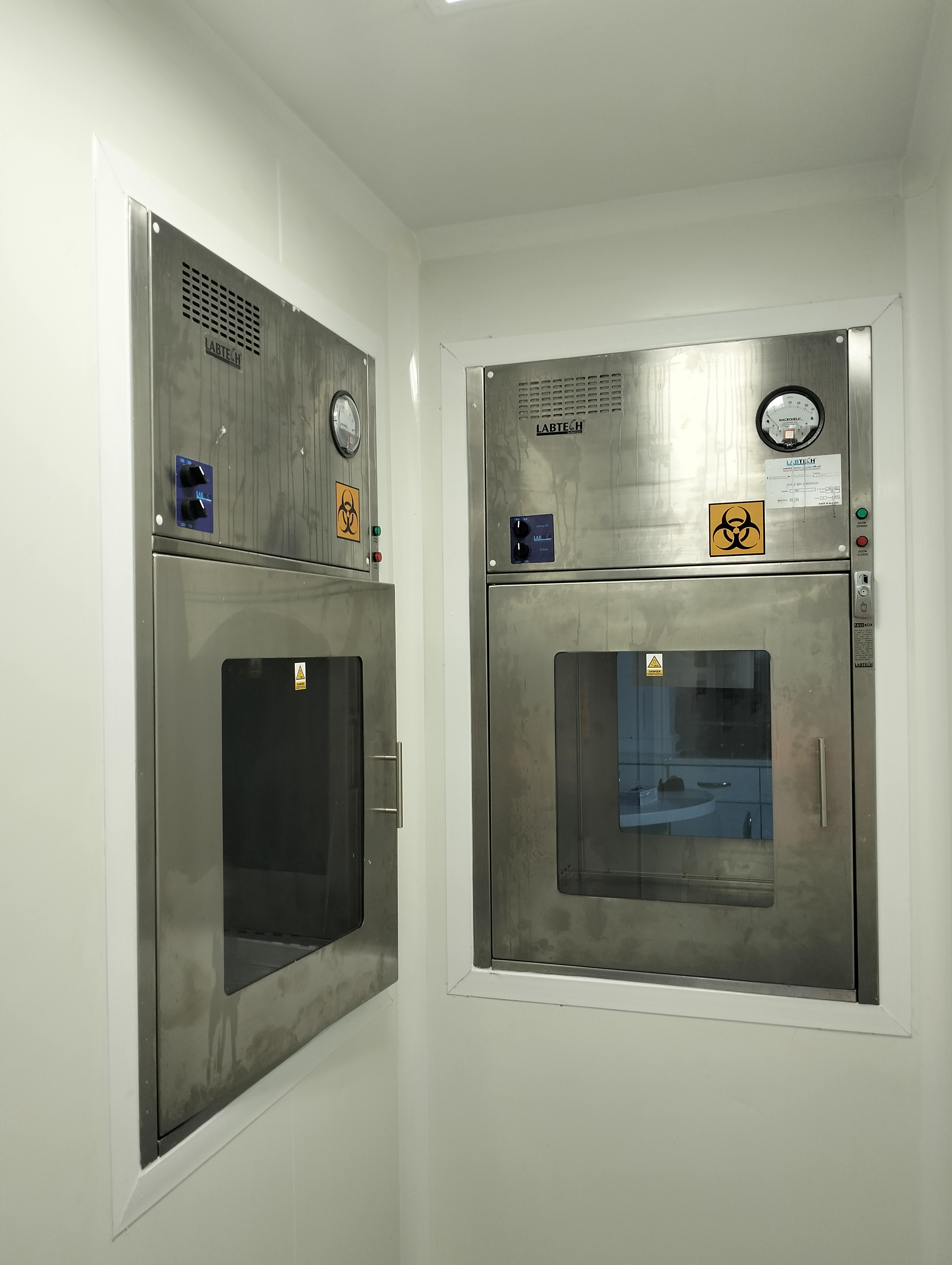 Installation de 5 passbox dynamiques – Hôpital Chahid Mahmoudi